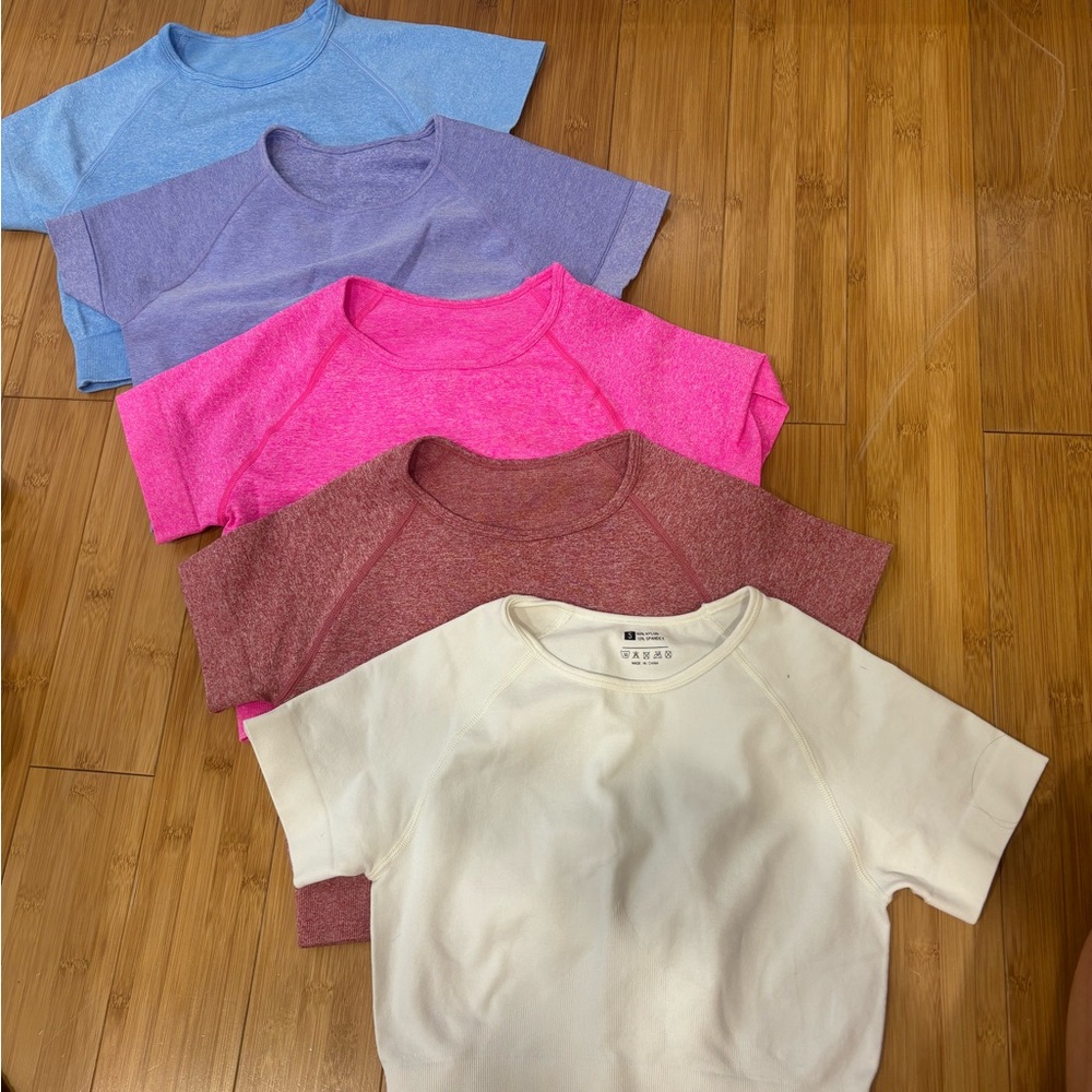 5 pack women’s workout tops